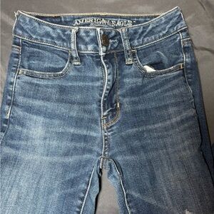American Eagle Outfitters Dark Blue Jeans